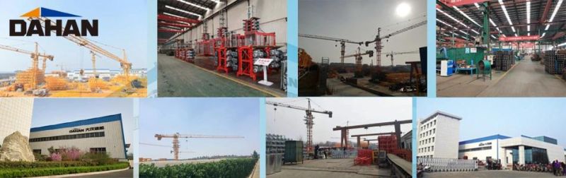 Dahan Used Qtz80 (6012) Tower Crane for Rental