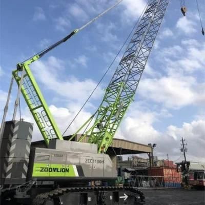 China Brand Zoomlion Hydraulic 55ton Crawler Crane Zcc550h