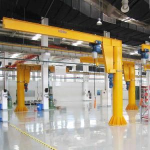 Indoors Workshop Convenient Small Crane with Electric Hoist Price