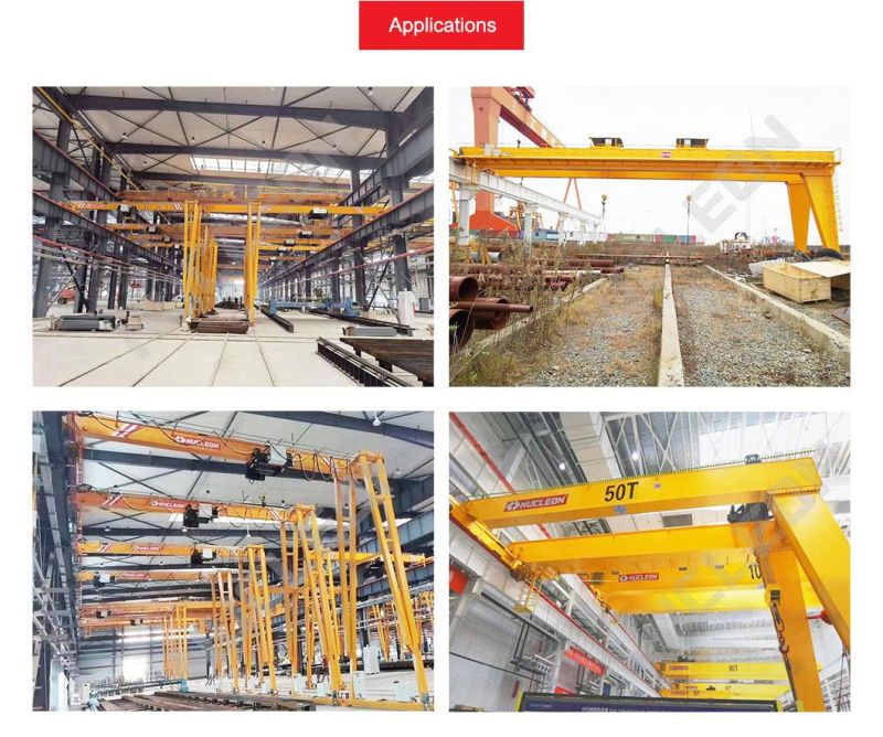 1~20 Ton Rail Mounted Semi Overhead Gantry Crane