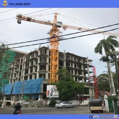 4ton 50m Jib Qtz5008 Self Erecting Tower Crane for Building