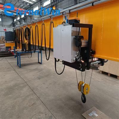 3D Video Bridge Crane European Crane Single Girder European Overhead Crane for Sale