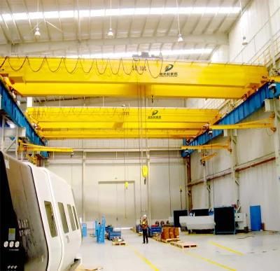 Low Noise Double Girder Beam 20 Ton Overhead Crane Bridge Crane Price for Sale