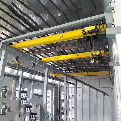 3-10t Single Girder Electric Overhead Crane with Hoist