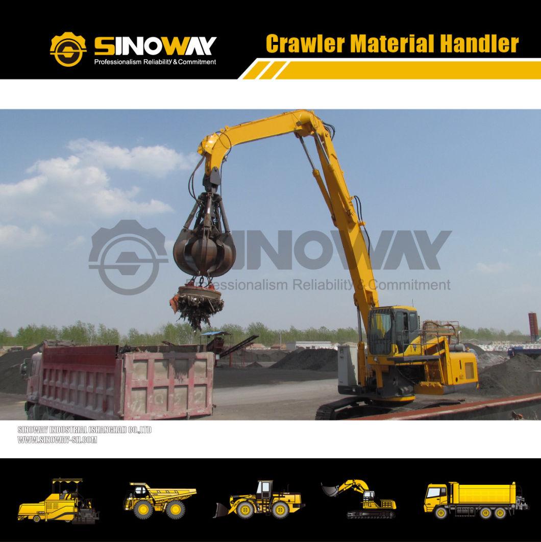 Brand New 50ton Crawler Excavator with Log Grab and Magnet