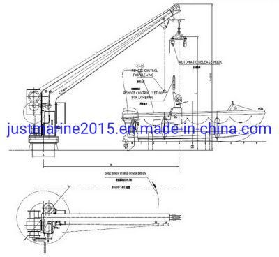Solas Approval Rescue Boat Davit