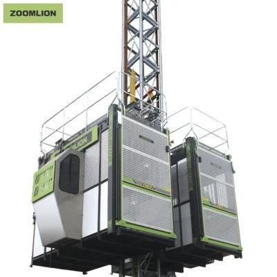 Zoomlion Official Energy Efficient Construction Hoist Elevator Sc200/200 Eb/Bz/Bg with ISO