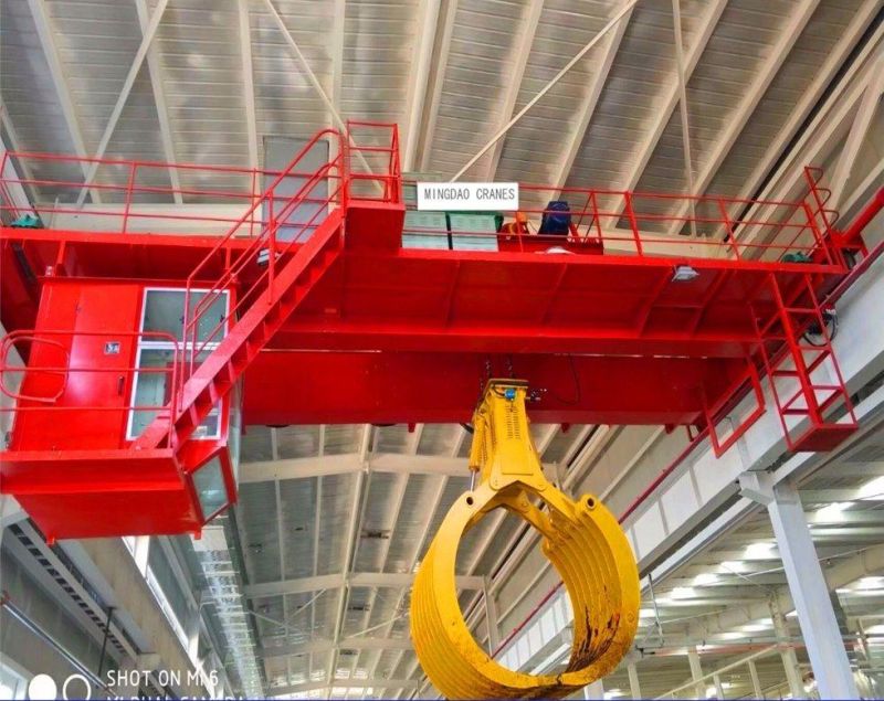 Qz Grab Bucket Overhead Crane with Winch