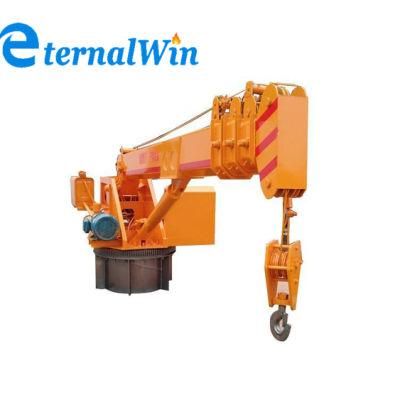 Hydraulic Marine Knuckle Boom Deck Crane Telescopic Boom Ship Crane