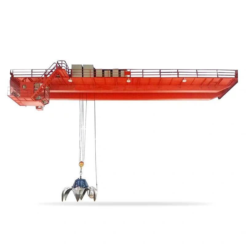 Double Girder Grab Bucket Overhead Crane Can Be Used in Multiple Scenarios with Better Price