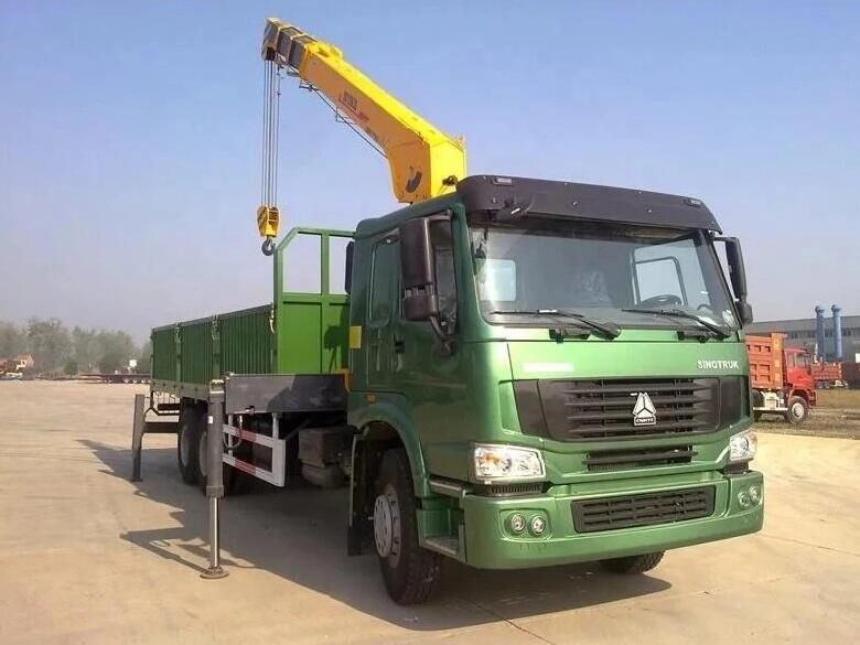 6X4 10ton 12ton Truck Monted Crane Telescopic Boom Lifting Machine