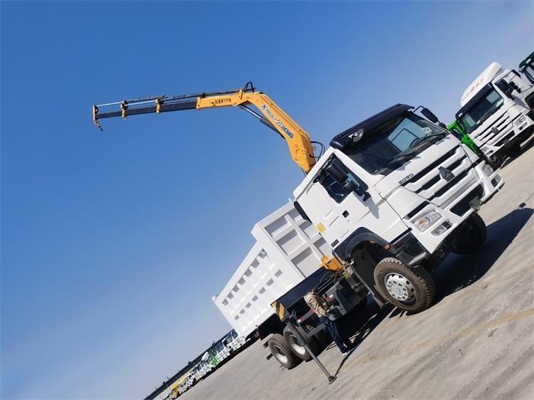 HOWO 6ton Truck Mounted Crane with 20ton Loading