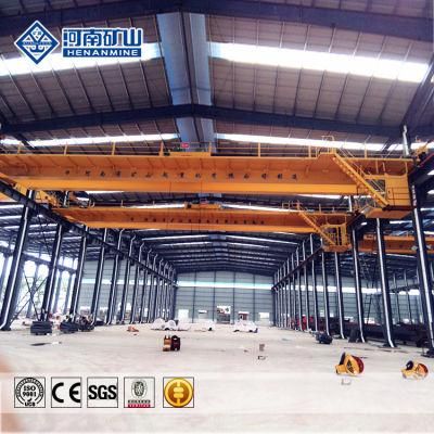 Factory Sale Heavy Duty10ton 15ton 20ton Double Beam Double Trolley Overhead Crane