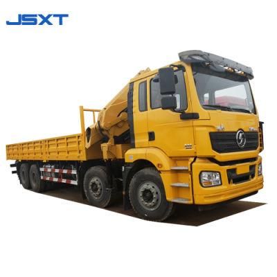 New Customized Shacman 8X4 Folding Arm Telescopic Boom Lifting Crane Truck