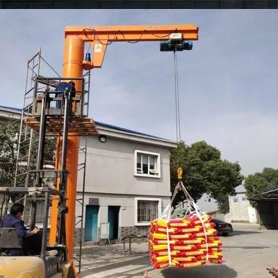 Dy High Quality 1ton 2ton 3ton 5ton Electric Jib Crane