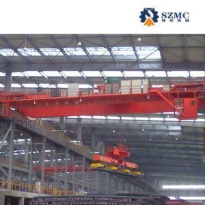 Hot Sale Overhead Bridge Travelling Crane Manufacture with Electric Magnetic Lifter