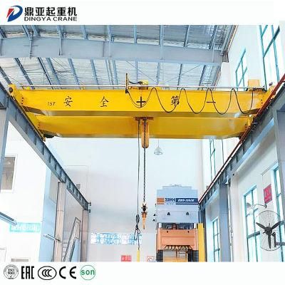 Dy Customized 20ton 20m 380V Electric Hoist Overhead Travelling Crane