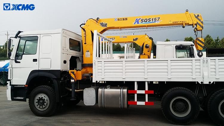 XCMG Official 3/4/5/6/8 Ton Hydraulic Arm Boom Crane Truck Mounted Loader Lorry Crane for Sale