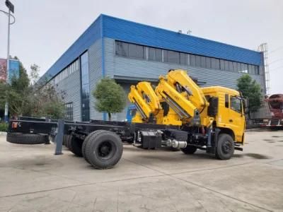 3ton Truck Lorry Crane Truck Articulated Boom Mounted Truck Crane