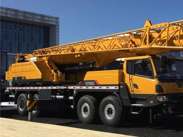 Truck Crane 75 Ton Tc750c5 with 48.3 M Length of Main Boom