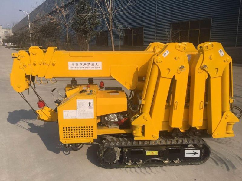 Minitureself-Propelled Crawler Crane Zqs125-5 Ton Spider Crane