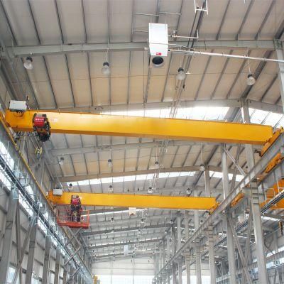 220V 50Hz 10ton Single Beam Travelling Overhead Crane