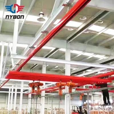 Light Duty Monorail Lifting Overhead Crane with Chain Hoist