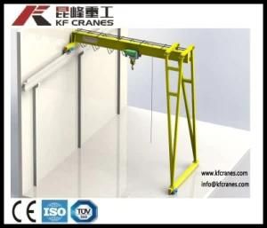 Mhb Series Electric Single Girder Semi Gantry Crane