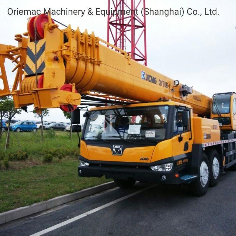 China Top Brand 70 Ton Crane Qy70K-I Qy70kh 50t 70t Mobile Crane in Dubai