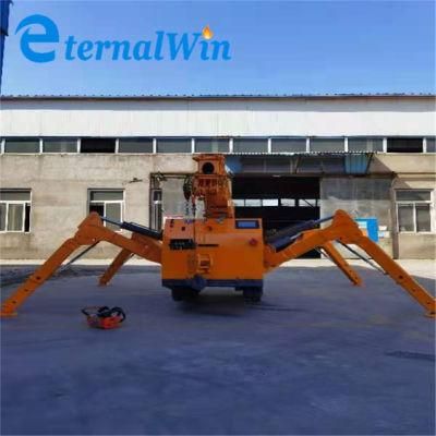 Foldable Compact Crawler Cranes Construction Mini Crawler Crane Spider Crawler