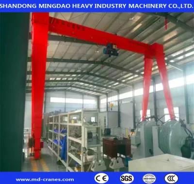 Rail Mounted Mobile Low Head Room 5t 10t 15t Lh Gantry Crane with Good Quality and Low Price and Quality for Sale
