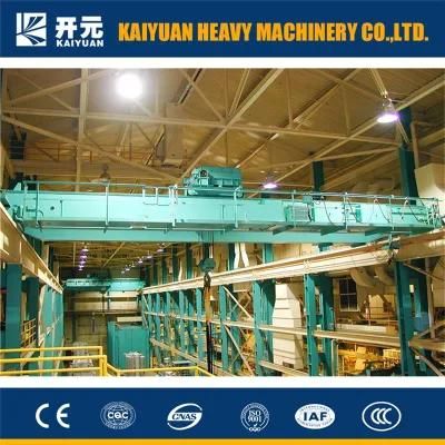 10, 20, 30t, up to 500t, Electric Moblile Winch Trolly Type Double Girder Overhead Crane