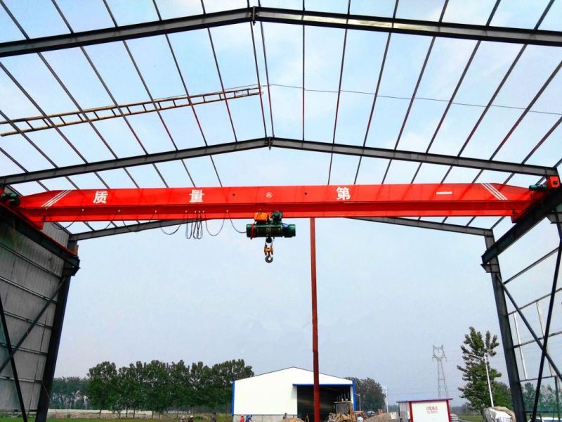 5t Single Girder Hoist Overhead Electric Crane Price From China