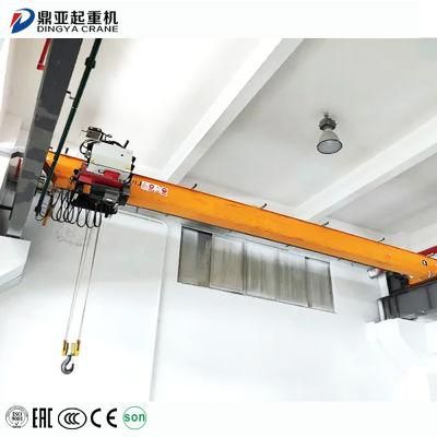 Dy Five-Year Warranty 6t 8t 10t 380V Single Girder Bridge Overhead Crane with Rail