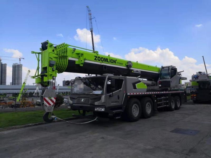 Zoomlion 80 Ton Mobile Crane Ztc800h Truck Crane with Spare Parts for Sale