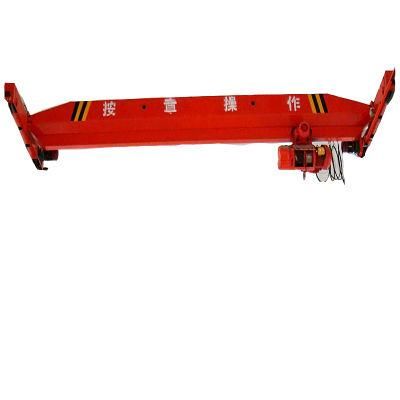 Monorail Bridge Crane 3ton 5 Ton 7.5 Ton Single Beam Overhead Crane for Factory