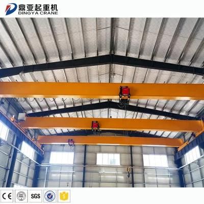 Dy Workshop 16ton Electric Hoist Double Girder Bridge Crane Overhead