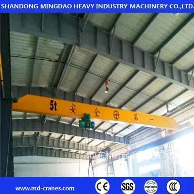 5t 10t 15t 20tsingle Girder Overhead Crane with Electric Hoist