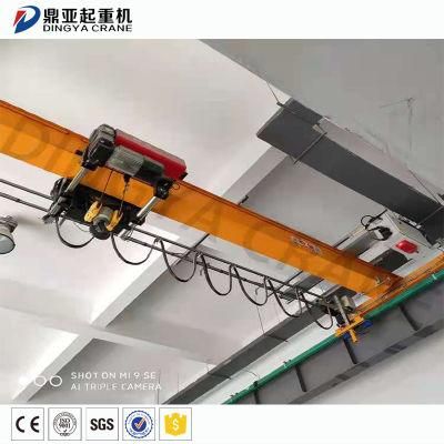 Dy Workshop Hoist Double Beam 10 Ton Overhead Bridge Crane