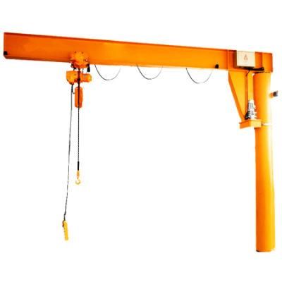 Pillar Jib Cantilever Crane 360 Degree Rotation for Sale 0.25t