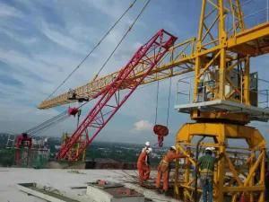 Tc6013b-8t Topkit Tower Crane Ce, ISO Certified Low Price Overseas Install Service Include Two Year Warranty