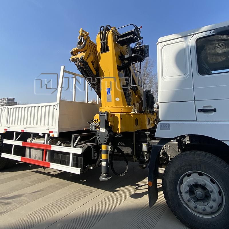 Shacman F3000 6X4 Straight Arm Crane Cargo Truck