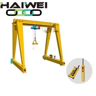 5 Ton Single Girder Electric Gantry Crane with Hoist