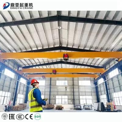 Dy Customized 2 Ton to 20 Ton and 5m to 30m Single Girder Overhead Crane with Hoist Crane Bridge
