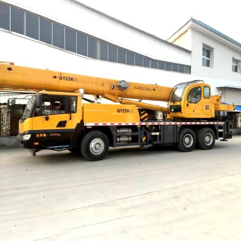 Official Construction Machinery 25 Tons Qy25K-II Truck Crane in Stock for Sale