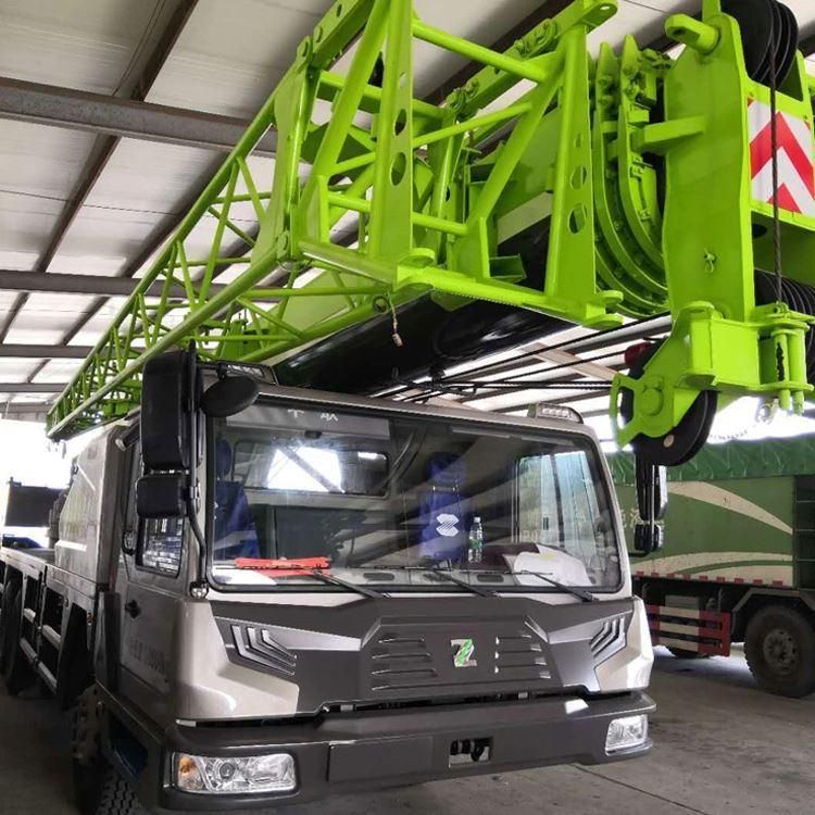 Zoomlion New 50/ 55 Ton Mobile Hydraulic Pickup Truck Crane Truck+Cranes for Sale Cheap Price Qy55V