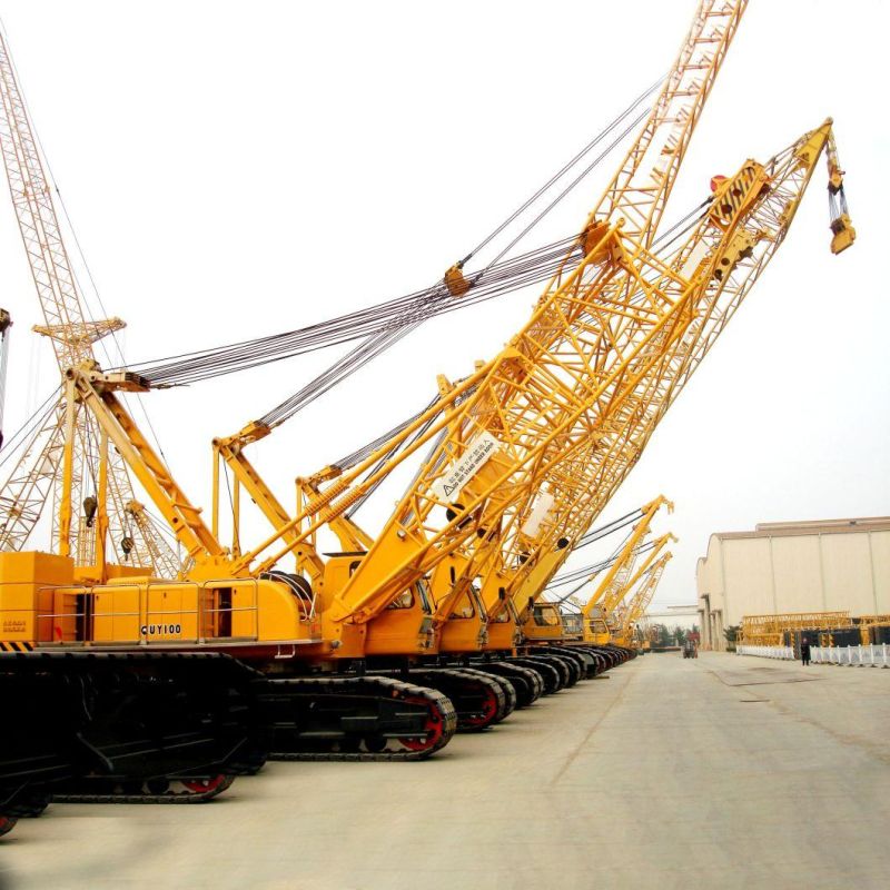 100t Hot Sale in Chile Quy100 Crawler Crane
