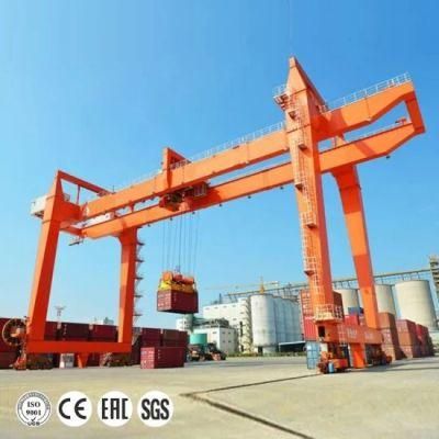 Outdoor Movable 100t Double Girder Gantry Crane Industrial Heavy Load