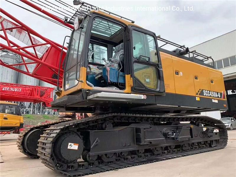 Cheap Price 150ton Hydraulic Mobile Crawler Crane Scc1500A-1