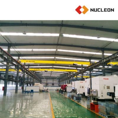 Nucleon High Reliable 5 Ton 10 Ton Single Girder Hoist Under Running Bridge Crane for Automotive Parts Handling